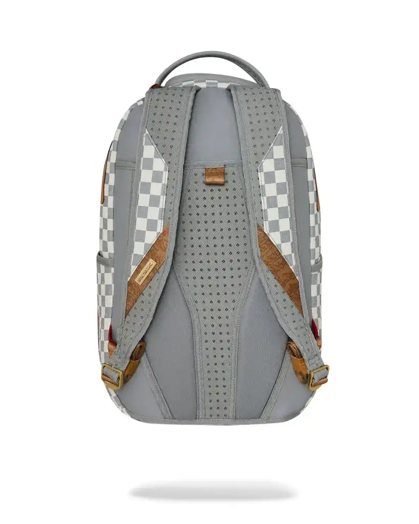 Sprayground - Embossed Cream Check Backpack Sprayground - Embossed Cream Check Backpack – תמונה 6
