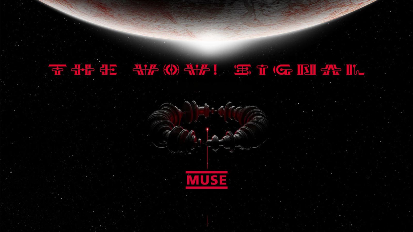 עטיפת האלבום The Wow! Signal של להקת Muse
