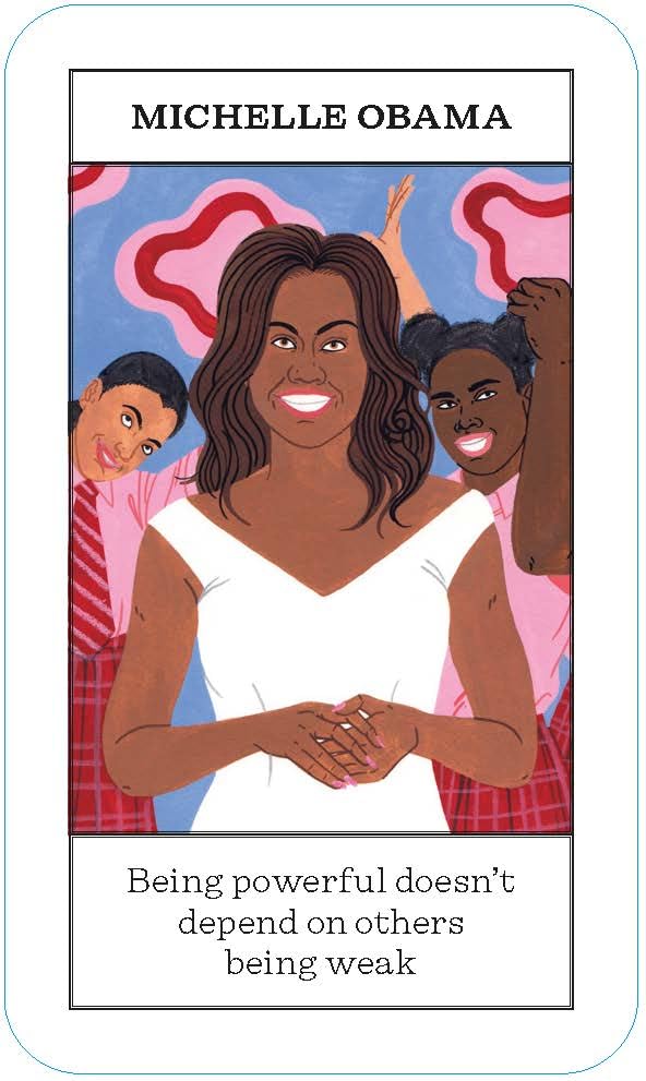 Feminist Oracles (Mini Deck): Wisdom & advice from 45 iconic women Feminist Oracles (Mini Deck): Wisdom & advice from 45 iconic women – תמונה 3