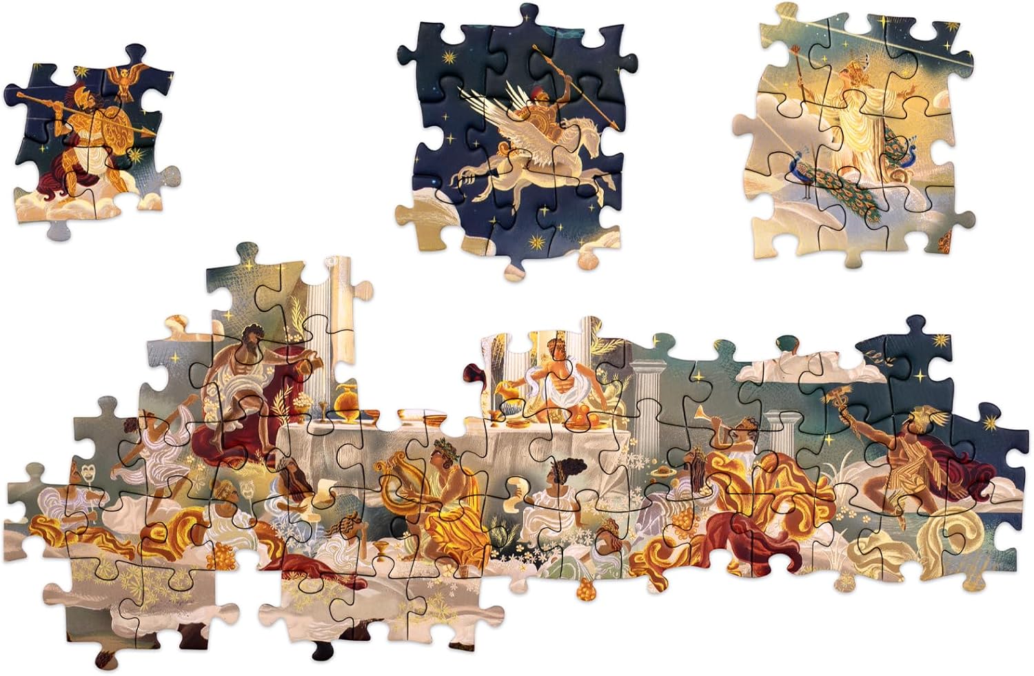 The World of the Odyssey & Other Greek Myths: A 1000-piece Jigsaw Puzzle The World of the Odyssey & Other Greek Myths: A 1000-piece Jigsaw Puzzle – תמונה 3