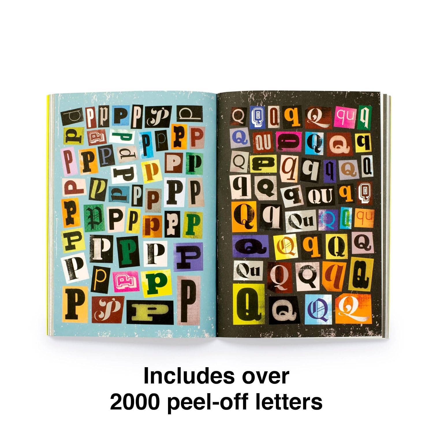 The Ransom Note Sticker Book: Thousands of letters for your anonymous messages The Ransom Note Sticker Book: Thousands of letters for your anonymous messages – תמונה 4