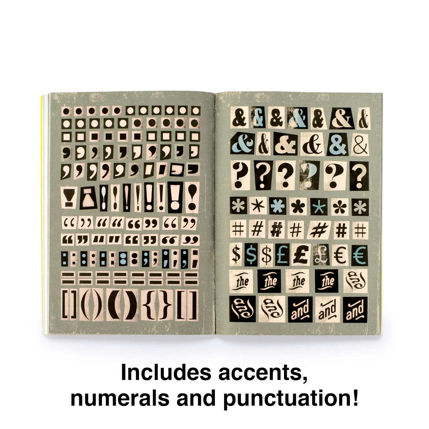 The Ransom Note Sticker Book: Thousands of letters for your anonymous messages The Ransom Note Sticker Book: Thousands of letters for your anonymous messages – תמונה 3