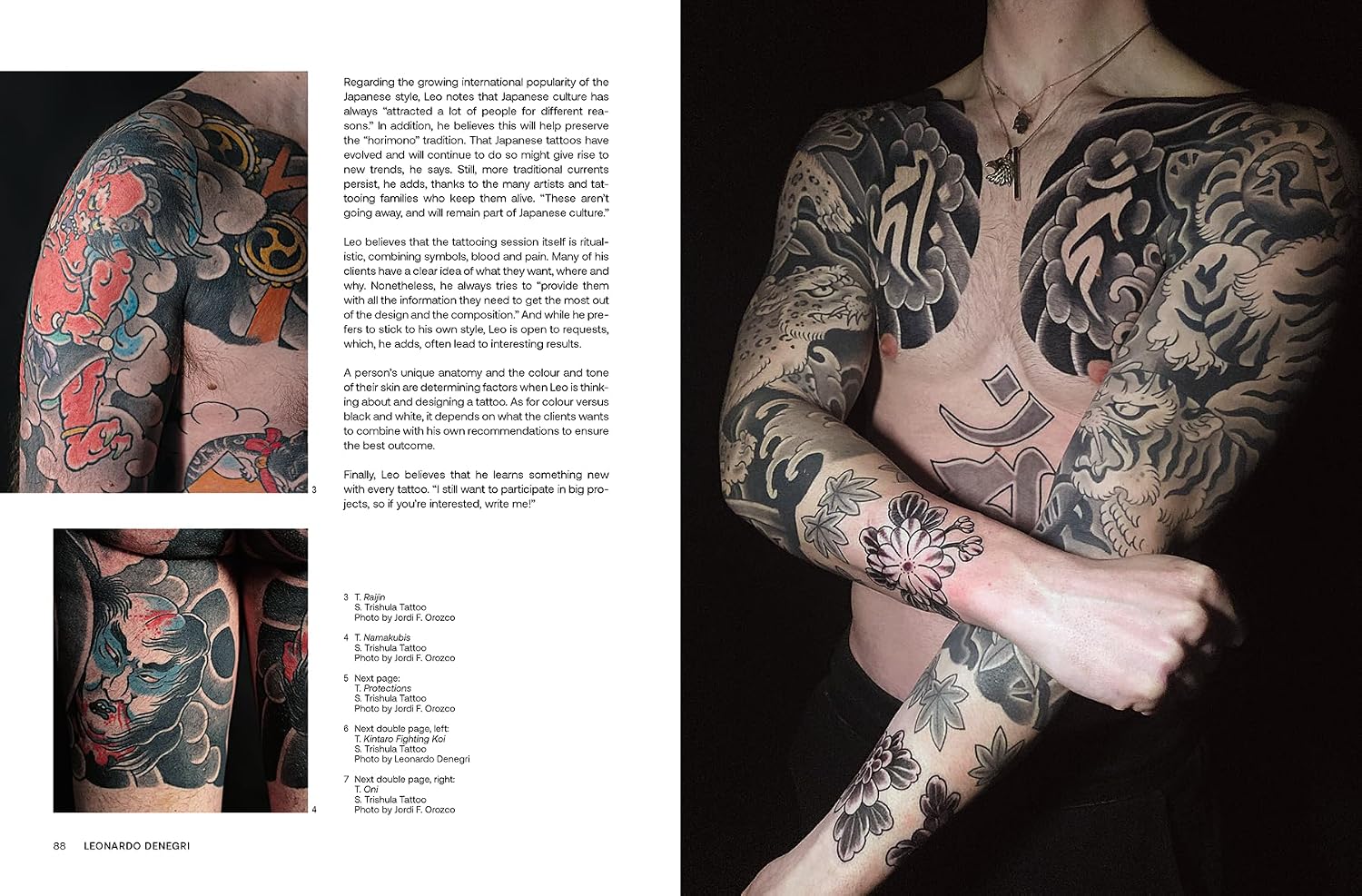 Japanese Tattoo Atlas: 45 Irezumi Style Artists from around the World Japanese Tattoo Atlas: 45 Irezumi Style Artists from around the World – תמונה 5