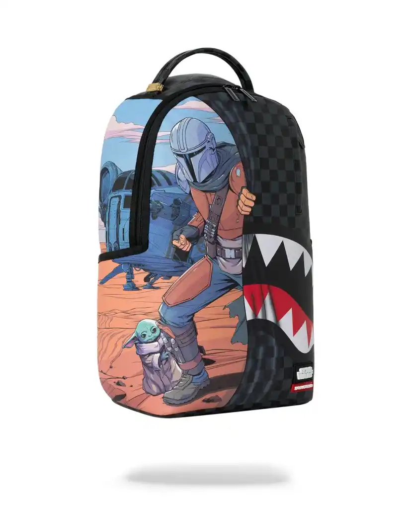 Sprayground - Star Wars Mando And Groku Reveal Backpack Sprayground - Star Wars Mando And Groku Reveal Backpack – תמונה 5
