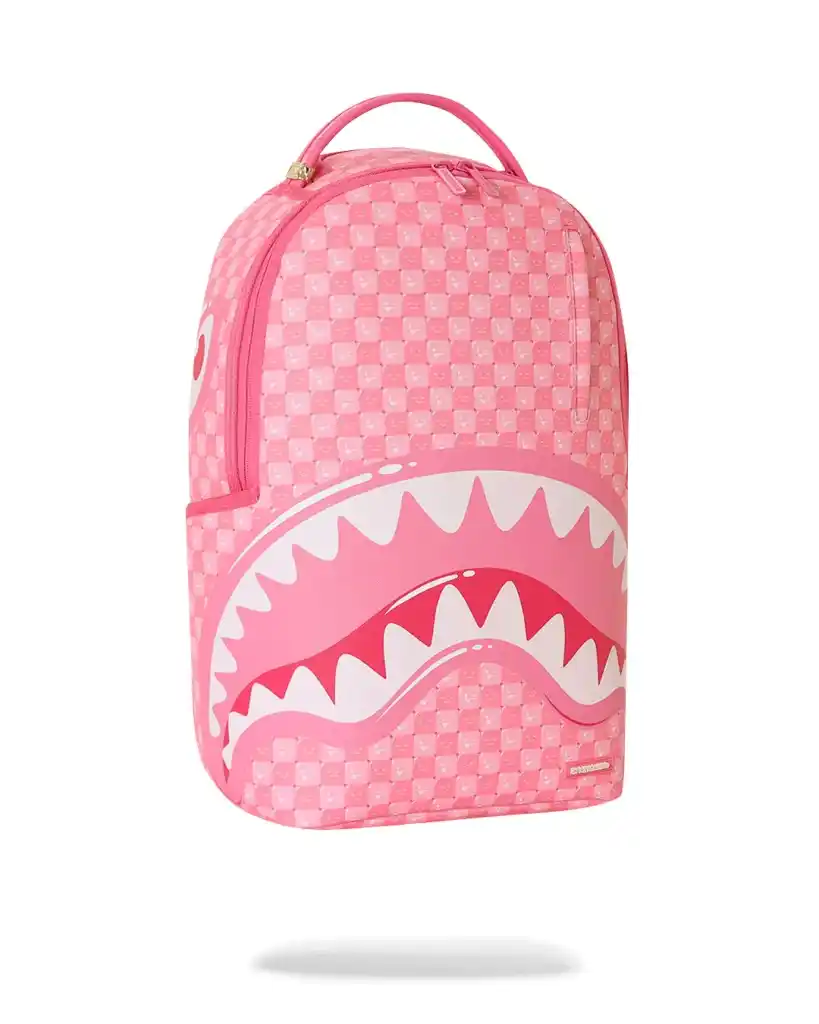 Sprayground - Pink New Check Faces Backpack Sprayground - Pink New Check Faces Backpack – תמונה 3