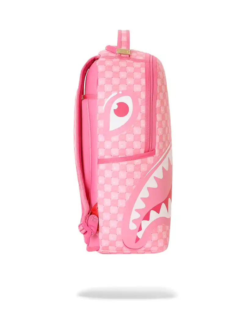 Sprayground - Pink New Check Faces Backpack Sprayground - Pink New Check Faces Backpack – תמונה 7