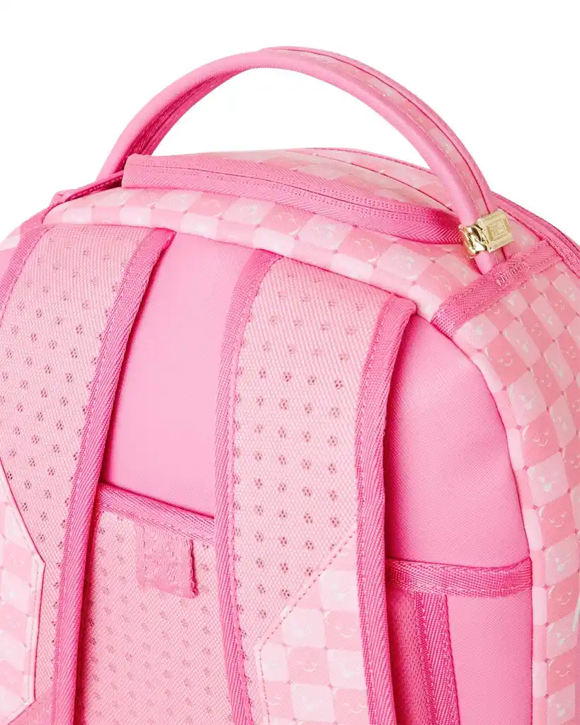Sprayground - Pink New Check Faces Backpack Sprayground - Pink New Check Faces Backpack – תמונה 4