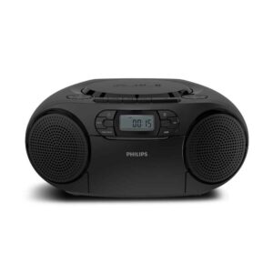 רדיו CD וקלטות כולל חיבור USB Type-A ,3.5mm ו-Philips TAZ2200/10 Bluetooth - צבע שחור