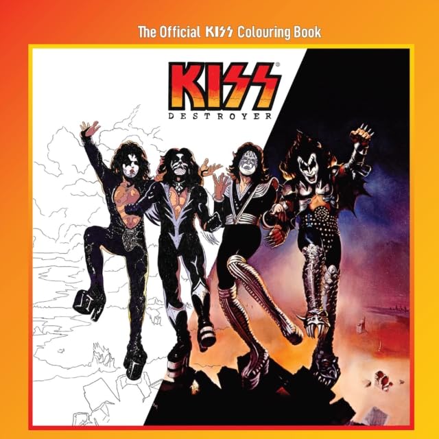 Kiss - The Official Kiss Colouring Book Kiss - The Official Kiss Colouring Book